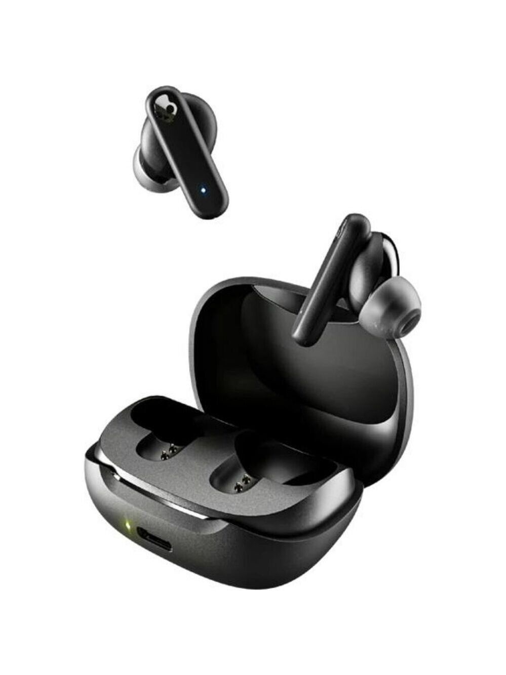 Wireless Bluetooth Earbuds Black Noise Isolating Mic 20hr Battery Sweatproof